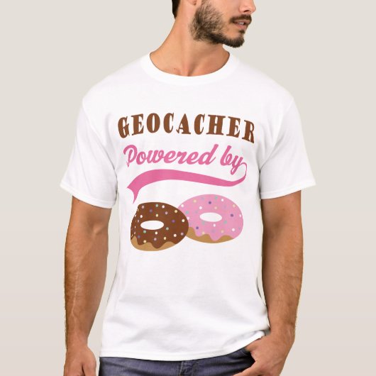 T-shirt Cadeau drôle de Geocacher (Devant)