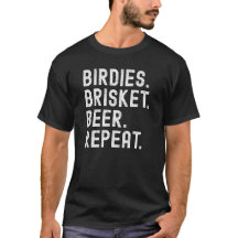 Cadeau drôle de golf pour hommes BBQ Birdies Brisk
