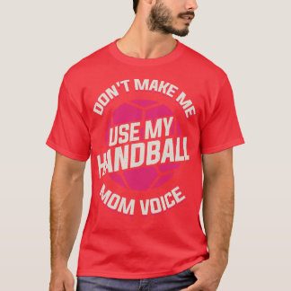 T-shirt Cadeau drôle de maman de handball européen