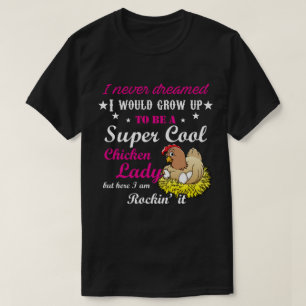 T-shirt Cadeau drôle de nouveauté pour l'amant de poulet