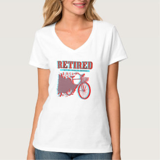 T-shirt Cadeau drôle de retraite pour cycliste
