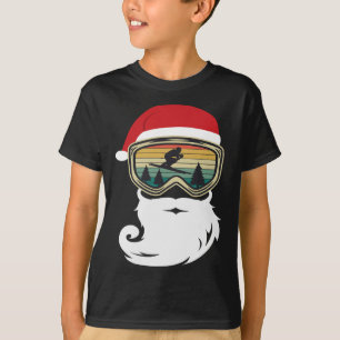 T-shirt Cadeau drôle de ski de Noël d'hiver