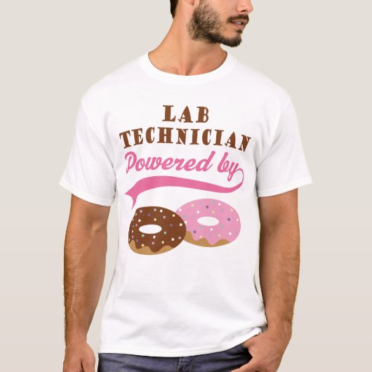 T-shirt Cadeau drôle de technicien de laboratoire (Devant)