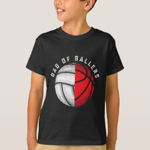 T-shirt Cadeau drôle de volley-ball de papa pour fils fill