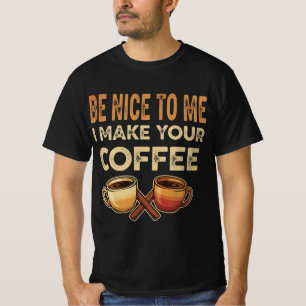 T-shirt Cadeau drôle pour amateur de café et de barista