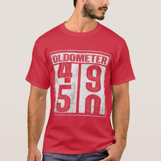 T-shirt Cadeau drôle pour les 50 ans Hommes Femmes Oldomet