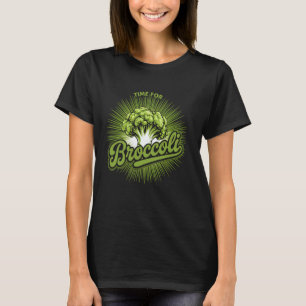 T-shirt Cadeau drôle végétalien végétarien légume brocoli