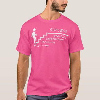 T-shirt cadeau échelle de réussite