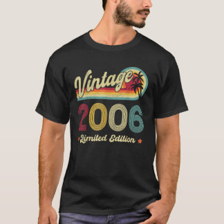 T-shirt Cadeau Édition Limitée 2006 Conception Pour Né en