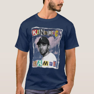 T-shirt Cadeau effet scrapbook de Kendrick Lamar