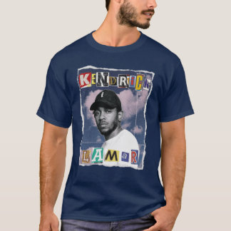 T-shirt Cadeau effet scrapbook de Kendrick Lamar
