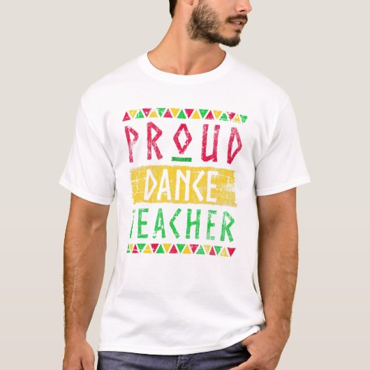 T-shirt Cadeau enseignant de danse pour Noir (Devant)