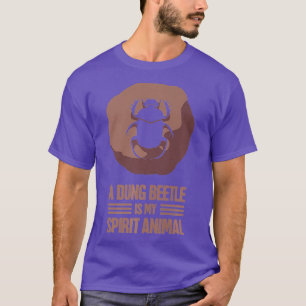 T-shirt Cadeau Entomologiste de l'insecte du dung - Beetle