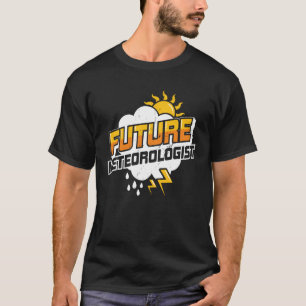 T-shirt Cadeau étudiant en météorologie météorologiqu