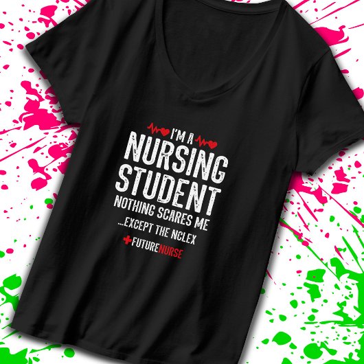 T-shirt Cadeau étudiant en soins infirmiers - préparation 