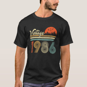T-shirt Cadeau fait en 1986 pour une personne âgée de 40 a