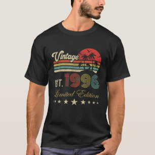 T-shirt Cadeau fait en 1996 Funny Bday 30 ans Classique