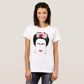 T-shirt Cadeau féministe Frida Kahlo (Devant entier)
