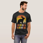 T-shirt Cadeau fermier lapin (Devant entier)