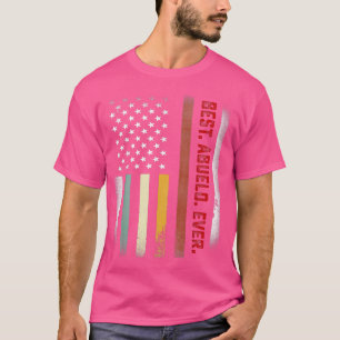 T-shirt Cadeau Fête des pères Mens Pour Papa Best Abuelo E