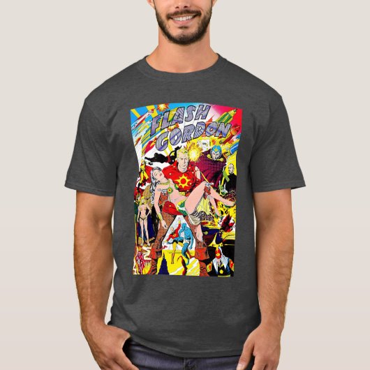 T-shirt Cadeau Flash Gordon (Devant)