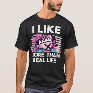 T-shirt Cadeau génial Anime Manga Japon Hommes Garçons Kaw