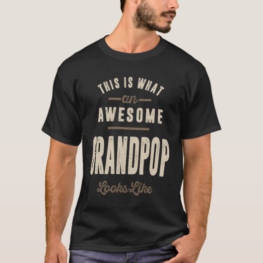 T-shirt Cadeau grand-pop pour les hommes (Devant)