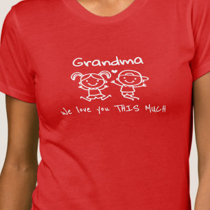 T-shirt Cadeau graphique amusant pour grand-mère à Noël