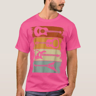 T-shirt Cadeau Guitare vintage Pour Hommes Musique Musique