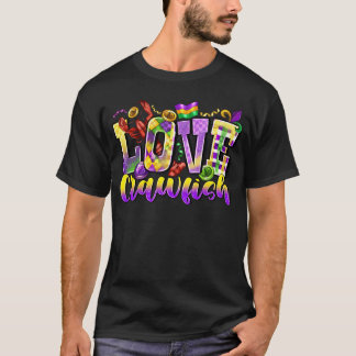 T-shirt Cadeau J'adore les écrevisses