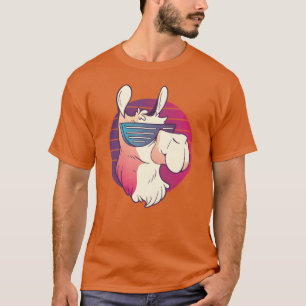 T-shirt Cadeau lama alpacas drôle Noël hommes femmes année