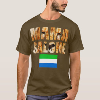 T-shirt Cadeau Mama Salone Sierra Leone