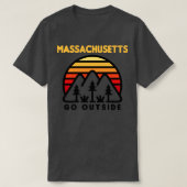 T-shirt Cadeau Massachusetts (Design devant)