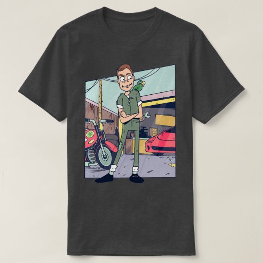 T-shirt Cadeau mécanique (2) (Design devant)