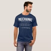 T-shirt Cadeau Mécanique Pour La Mécanique Et DO-IT-YOURSE (Devant entier)