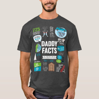 T-shirt Cadeau Mens Pour Fête des pères Tee Drôle Daddy Fa