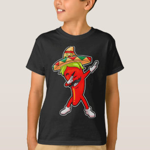 T-shirt Cadeau mignon chili poivre mexicain Hot jalapen