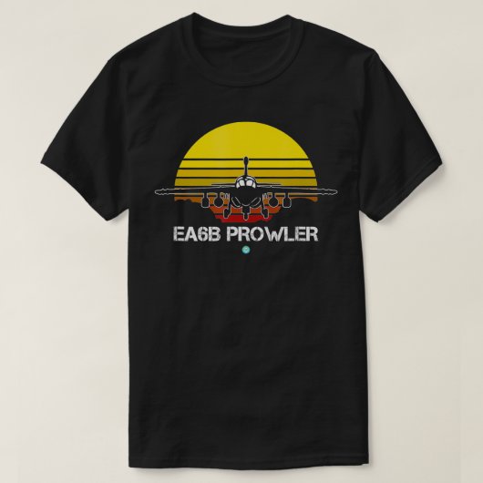 T-shirt Cadeau militaire vintage EA6B Prowler (Design devant)