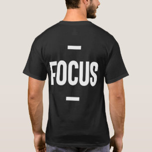 T-shirt Cadeau motivé par l'entrepreneur - Focus