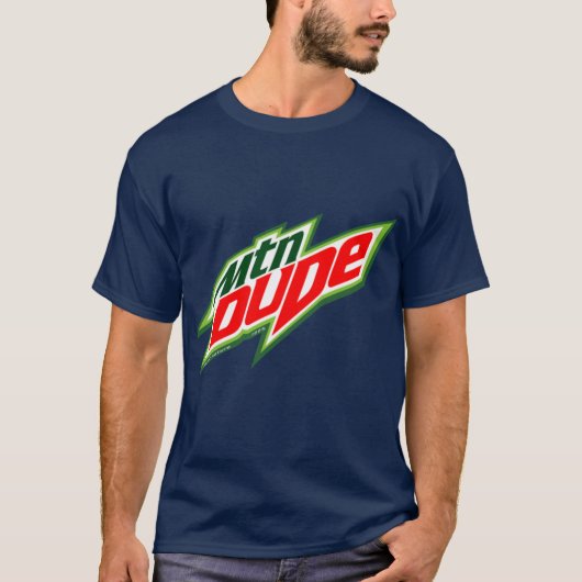 T-shirt Cadeau Mountain Dude Reloaded (Devant)