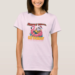 T-shirt Cadeau Noël d'été   Noël tropical