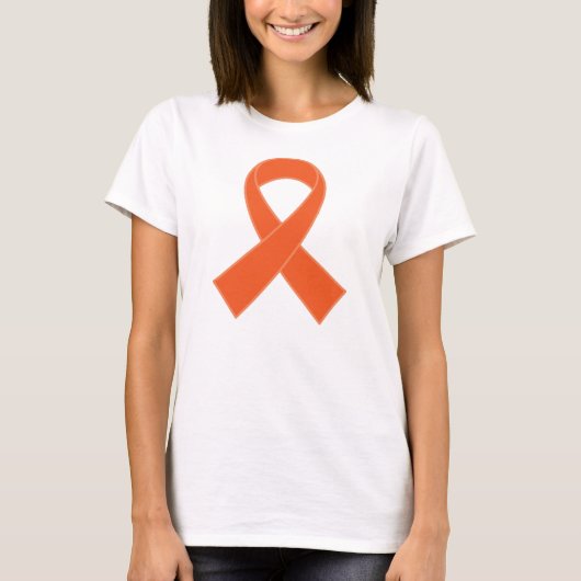 T-shirt Cadeau orange de ruban de conscience (Devant)