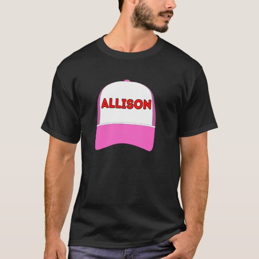 T-shirt Cadeau original et unique pour Allison (Devant)