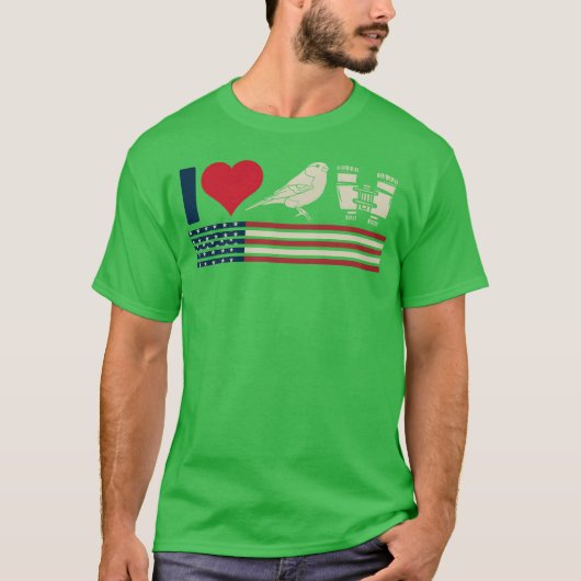 T-shirt Cadeau ornithologique d'observation des oiseaux (Devant)