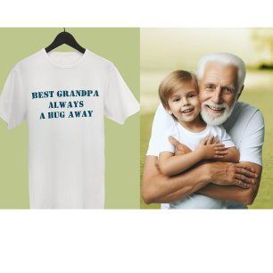T-shirt Cadeau personnalisé Meilleur grand-père Jamais