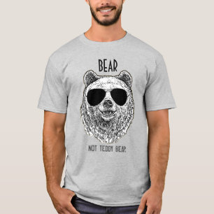 T-shirt Cadeau personnalisé OURS PAS OURSON pour homme T-s