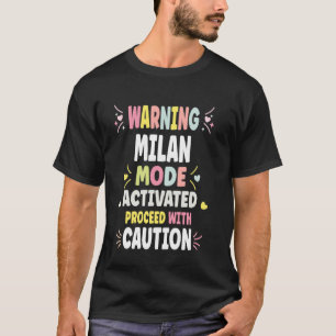 T-shirt Cadeau personnalisé pour femme MILAN personnalisé