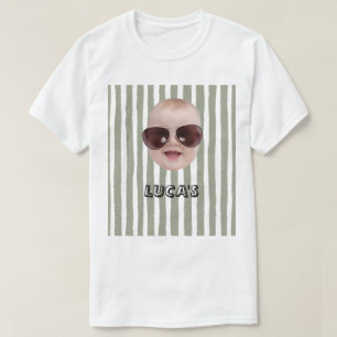 T-shirt Cadeau personnalisé pour grand-mère Photo de famil