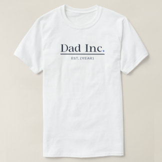 T-shirt Cadeau personnalisé pour nouveau papa, hommes, bla