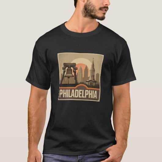 T-shirt Cadeau Philly Lovers (Devant)
